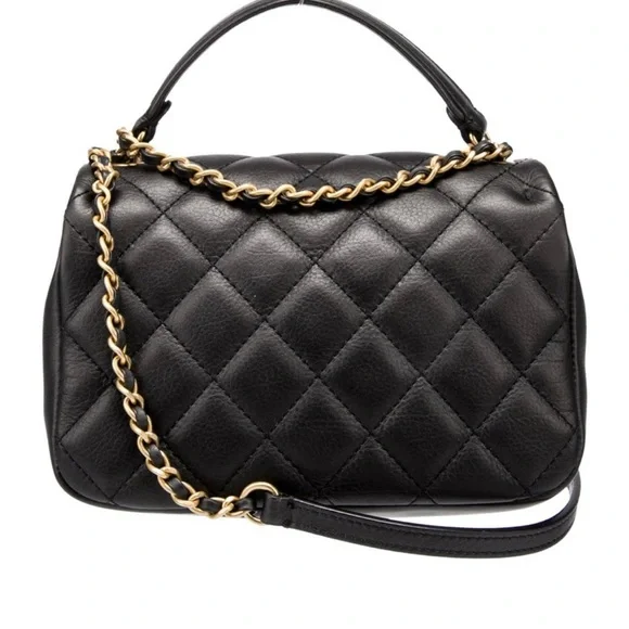 Chanel Black Quilted Leather Handbag - Picture 3 of 5